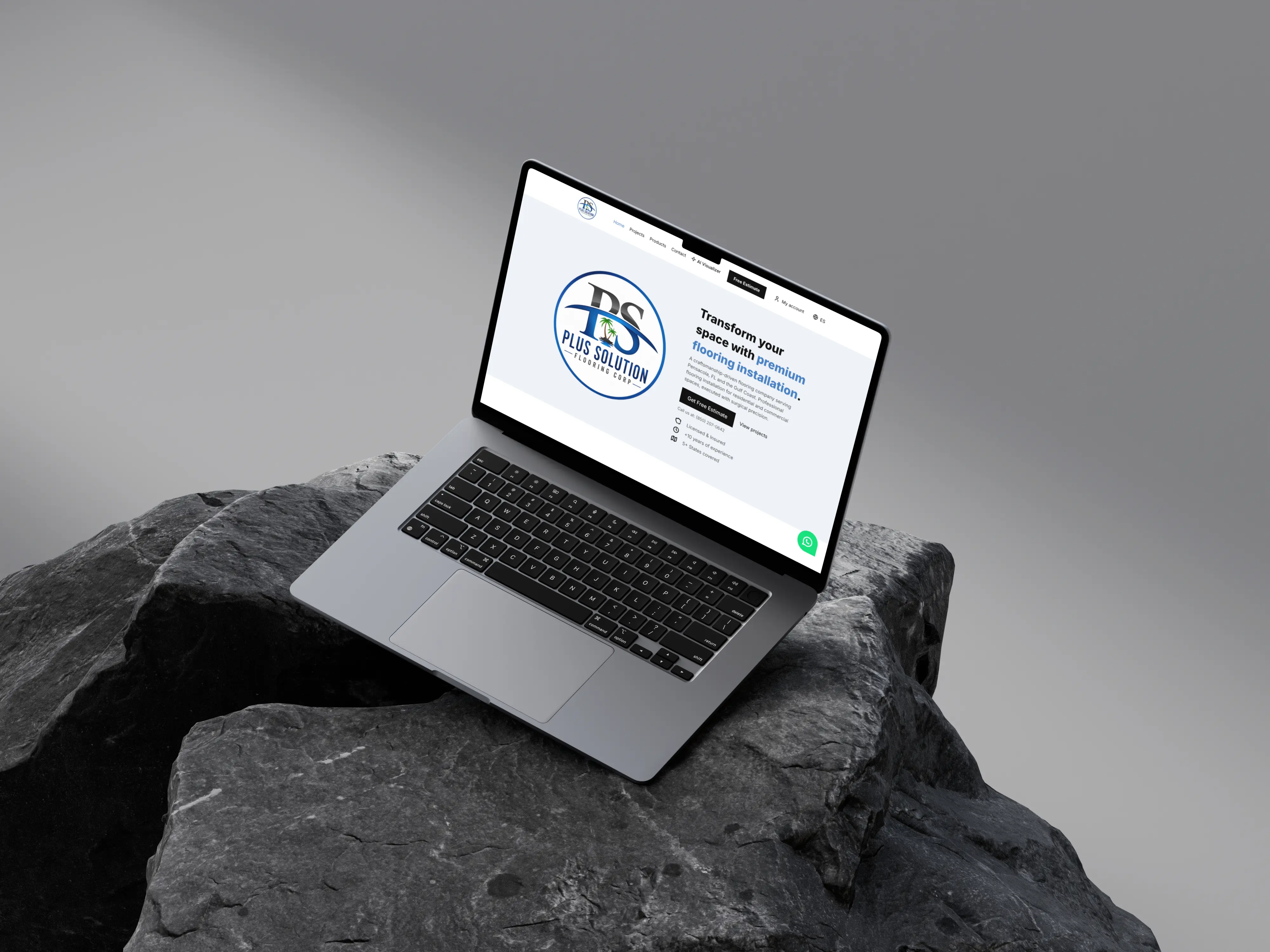 PS Flooring — E-commerce & Business Platform